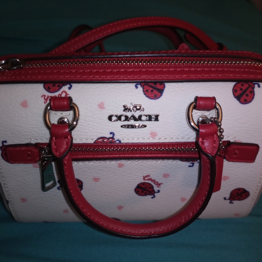 Strawberry Coach Micro Mini Purse